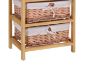 Picture of Test No Order - SIENA 3 Drawers Cabinet (Wicker Basket)