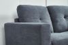 Picture of Test No Order - NEBULA Sectional Sofa with Storage Ottoman & Drop-Down Console (Dark Grey) - Facing Right