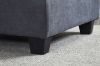 Picture of Test No Order - NEBULA Sectional Sofa with Storage Ottoman & Drop-Down Console (Dark Grey) - Facing Right