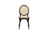 Picture of Test No Order - DORSEY Dining Chair with Rattan Seat (Black)