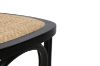 Picture of Test No Order - DORSEY Dining Chair with Rattan Seat (Black)