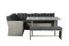 Picture of Test No Order - MILTON Outdoor Patio Sectional Dining Sofa Set