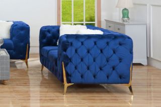 Picture of Test No Order - MANCHESTER Blue Sofa - 2 Seat