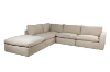 Picture of Test No Order - SKYLAR Feather-Filled Sectional Modular Fabric Sofa (Sandstone)