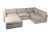 Picture of Test No Order - SKYLAR Feather-Filled Sectional Modular Fabric Sofa (Sandstone)