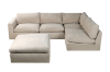 Picture of Test No Order - SKYLAR Feather-Filled Sectional Modular Fabric Sofa (Sandstone)