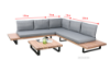 Picture of Test No Order - BASTON Aluminum Frame Sectional Outdoor Sofa Set