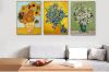 Picture of Test No Order - STILL LIFE WITH IRISES By Vincent Van Gogh - Golden Framed Canvas Print Wall Art (80cmx60cm)