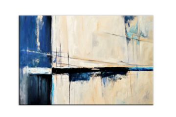 Picture of Test No Order - ABSTRACT ART (ILLUSION II) - Frameless Canvas Print Wall (120cmx80cm)