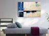 Picture of Test No Order - ABSTRACT ART (ILLUSION II) - Frameless Canvas Print Wall (120cmx80cm)