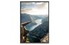 Picture of Test No Order - TROLLTUNGA NORWAY - Black Framed Canvas Print Wall Art (120cmx80cm)