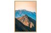 Picture of Test No Order - ROYS PEAK WANAKA NEW ZEALAND - Wood Colour Framed Canvas Print Wall Art (125cmx100cm)