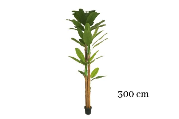 Picture of Test No Order - ARTIFICIAL PLANT Banana Tree Leaves - H300cm