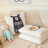 Picture of Test No Order - 2-in-1 Multifunction Throw Pillow & Cotton Blanket/Quilt (Bear)