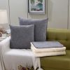 Picture of Test No Order - 2-in-1 Multifunction Throw Pillow & Cotton Blanket/Quilt - Large Size (Grey)