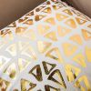 Picture of Test No Order - GOLD COLLECTION Bronzing Gold Fabric Pillow with Inner Assorted (45cmx45cm)