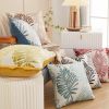 Picture of Test No Order - PALM LEAVES 3D Jacquard Pillow Cushion with Inner Assorted (Multiple Sizes)