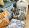 Picture of Test No Order - PALM LEAVES 3D Jacquard Pillow Cushion with Inner Assorted (Multiple Sizes)