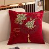 Picture of Test No Order - ORIENTAL Style Chenille Jacquard Pillow Cushion with Inner Assorted (45cmx45cm)