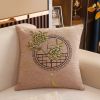 Picture of Test No Order - ORIENTAL Style Chenille Jacquard Pillow Cushion with Inner Assorted (45cmx45cm)