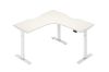 Picture of Test No Order - UP1 L-SHAPE Height Adjustable Desk TOP ONLY (White)