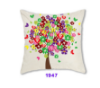 Picture of Test No Order - SQUARE Linen Cushion with Inner Assorted - Cushion 1711 (Summer Paradise)