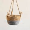 Picture of Test No Order - HANGING Natural Jute Rope Planter Basket (Grey Dip)