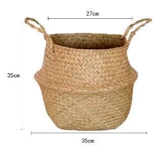 Picture of Test No Order - SEAGRASS Belly Basket/Floor Planter/Storage Belly Basket (Natural Colour) - Extra Large