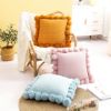 Picture of Test No Order - TASSEL Hand-Knitted Square Cushion with Inner - Light Pink