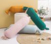 Picture of Test No Order - CANDY STYLE Hand Knit Bolster Cushion with Inner (20cmx20cmx60cm) - Pink