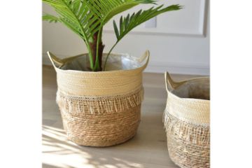 Picture of Test No Order - JUTE Rope Flowerpot/Plant Basket/Storage Basket (Multiple Sizes)