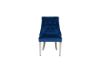 Picture of Test No Order - DARCY Velvet Dining Chair with Stainless Steel Legs (Blue)