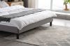 Picture of Test No Order - ALASKA Fabric Bed Frame (Grey) - Queen Size