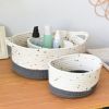 Picture of Test No Order - COTTON ROPE Organizer/ Storage Basket 3 Piece As A Set