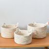 Picture of Test No Order - CAT EAR Shaped Cotton Rope Organizer/Storage Basket (Multi-Colour)