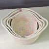 Picture of Test No Order - CAT EAR Shaped Cotton Rope Organizer/Storage Basket (Multi-Colour)