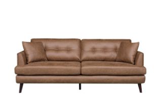 Picture of Test No Order - BARRET Air Leather Sofa - 3 Seater