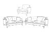 Picture of Test No Order - BARRET Air Leather Sofa - 2 Seater