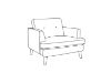 Picture of Test No Order - BARRET Air Leather Sofa - 2 Seater