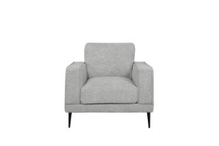 Picture of Test No Order - LONG ISLAND Fabric Sofa (Light Grey) - 1 Seat