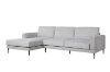 Picture of Test No Order - LONG ISLAND Sectional Fabric Sofa (Light Grey) - Facing Right