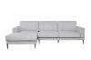 Picture of Test No Order - LONG ISLAND Sectional Fabric Sofa (Light Grey) - Facing Right