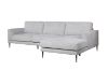 Picture of Test No Order - LONG ISLAND Sectional Fabric Sofa (Light Grey) - Facing Right