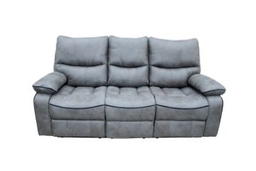 Picture of Test No Order - CARINA Air Leather Recliner Sofa (Grey) - 3RRC Seat