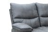 Picture of Test No Order - CARINA Air Leather Reclining Sofa Range (Grey)