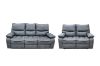 Picture of Test No Order - CARINA Air Leather Reclining Sofa Range (Grey)