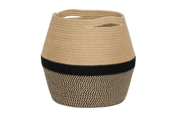 Picture of Test No Order - LARGE Cotton Rope D37 Laundry Basket/ Organizer /Planter 