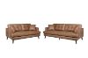 Picture of Test No Order - BARRET 3/2/1 Seater Air Leather Sofa (Brown)