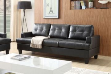 Picture of Test No Order - KNOLLWOOD 3+2 Sofa Set (Black) - 3 Seater