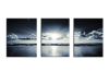 Picture of Test No Order - DAWN BEACH - Canvas Print Frameless Wall Art (80cm x 60cm) (3 Panels)